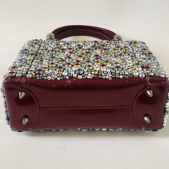 Handmade Authentic Christian Dior Maris Pearl Tote - Pearl Chaos "Our Secret" - Picture 15 of 17